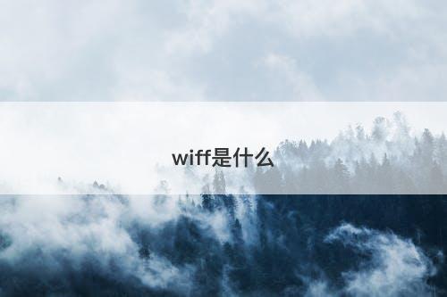 wiff是什么