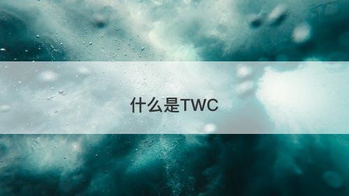 什么是TWC