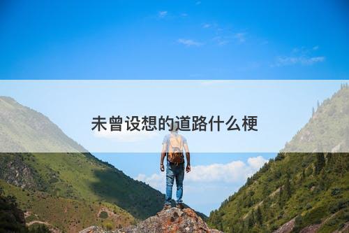 未曾设想的道路什么梗-图1