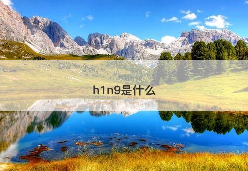 h1n9是什么-图1