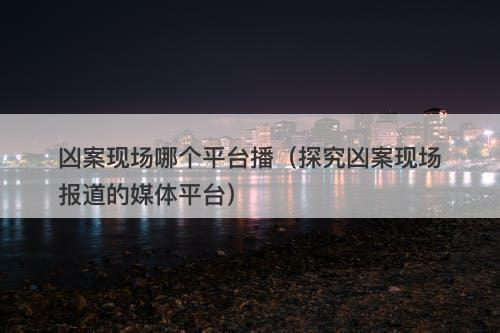 凶案现场哪个平台播（探究凶案现场报道的媒体平台）