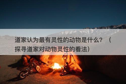 道家认为最有灵性的动物是什么?(探寻道家对动物灵性的看法)-图1 道家认为最有灵性的动物是什么?(探寻道家对动物灵性的看法)-图1