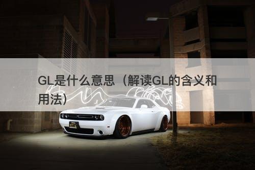 GL是什么意思（解读GL的含义和用法）-图1