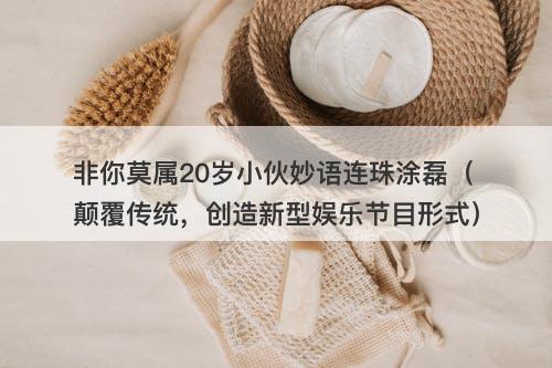 非你莫属20岁小伙妙语连珠涂磊（颠覆传统，创造新型娱乐节目形式）-图1