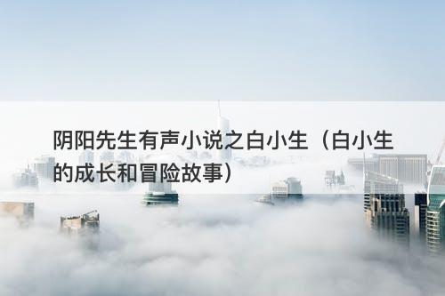 阴阳先生有声小说之白小生（白小生的成长和冒险故事）-图1