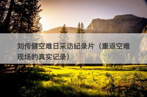 刘传健空难日采访纪录片（重返空难现场的真实记录）