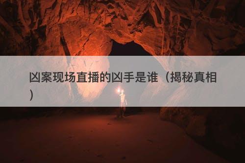凶案现场直播的凶手是谁（揭秘真相）
