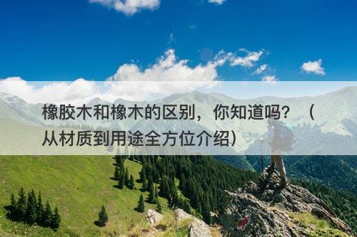 橡胶木和橡木的区别，你知道吗？（从材质到用途全方位介绍）