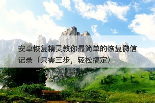 安卓恢复精灵教你最简单的恢复微信记录（只需三步，轻松搞定）