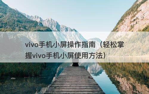 vivo手机小屏操作指南（轻松掌握vivo手机小屏使用方法）