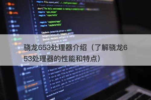骁龙653处理器介绍（了解骁龙653处理器的性能和特点）