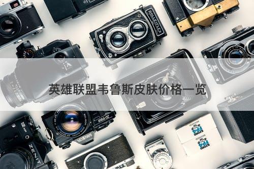 英雄联盟韦鲁斯皮肤价格一览