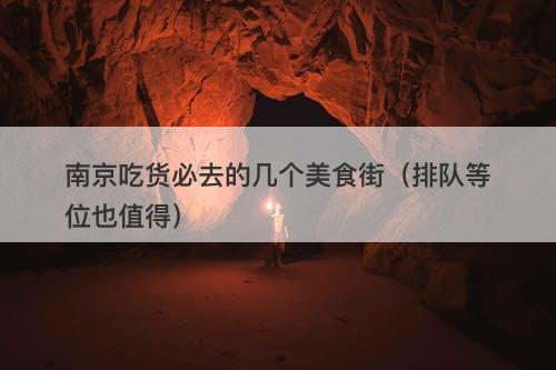 南京吃货必去的几个美食街（排队等位也值得）