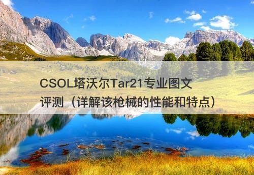 CSOL塔沃尔Tar21专业图文评测（详解该枪械的性能和特点）