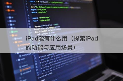 iPad能有什么用（探索iPad的功能与应用场景）