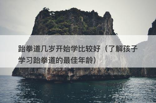 跆拳道几岁开始学比较好（了解孩子学习跆拳道的最佳年龄）