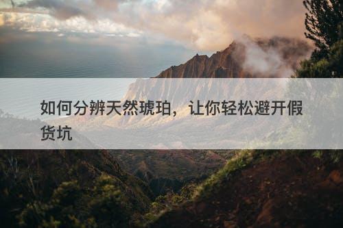 如何分辨天然琥珀，让你轻松避开假货坑