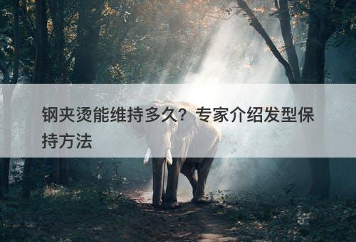 钢夹烫能维持多久？专家介绍发型保持方法