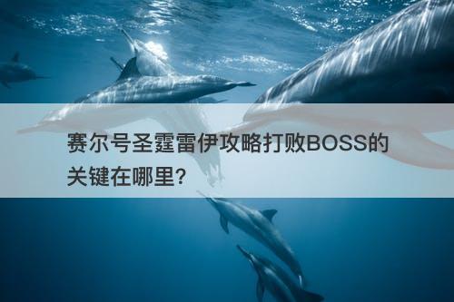 赛尔号圣霆雷伊攻略打败BOSS的关键在哪里？