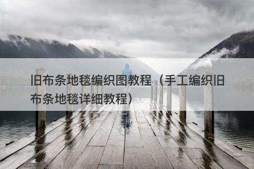 旧布条地毯编织图教程（手工编织旧布条地毯详细教程）