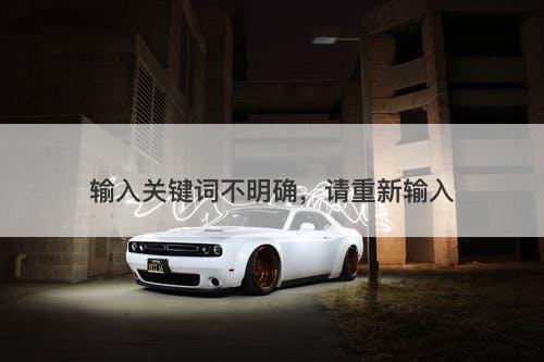 输入关键词不明确，请重新输入-图1