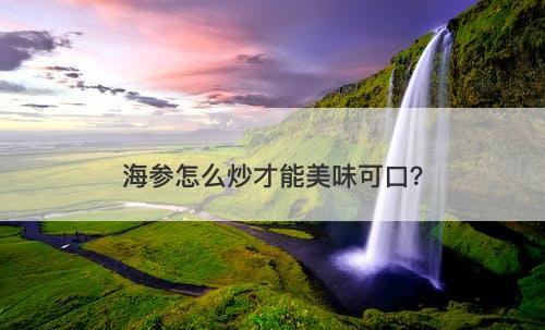 海参怎么炒才能美味可口？