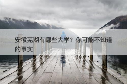 安徽芜湖有哪些大学？你可能不知道的事实