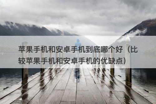 苹果手机和安卓手机到底哪个好（比较苹果手机和安卓手机的优缺点）