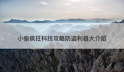 小偷疯狂科技攻略防盗利器大介绍-图1