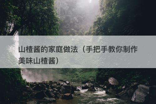 山楂酱的家庭做法（手把手教你制作美味山楂酱）