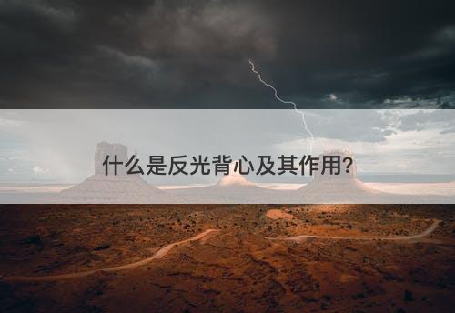 什么是反光背心及其作用？