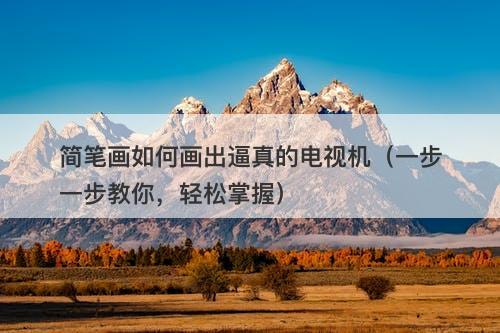 简笔画如何画出逼真的电视机（一步一步教你，轻松掌握）