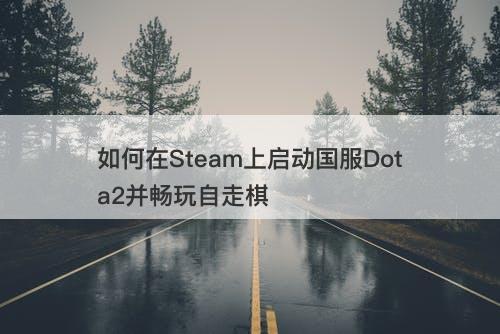 如何在Steam上启动国服Dota2并畅玩自走棋
