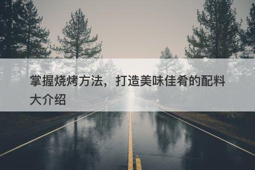 掌握烧烤方法，打造美味佳肴的配料大介绍