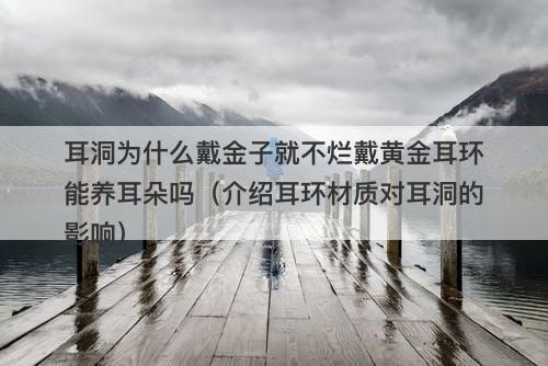 耳洞为什么戴金子就不烂戴黄金耳环能养耳朵吗（介绍耳环材质对耳洞的影响）
