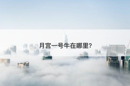月宫一号牛在哪里？