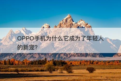 OPPO手机为什么它成为了年轻人的新宠？