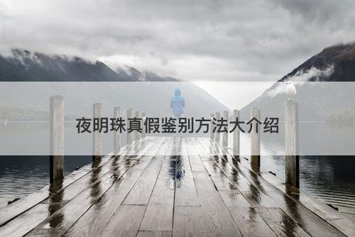 夜明珠真假鉴别方法大介绍