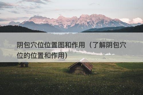 阴包穴位位置图和作用（了解阴包穴位的位置和作用）