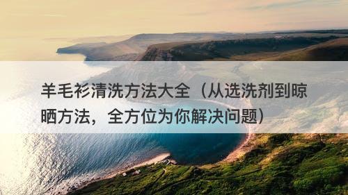 羊毛衫清洗方法大全（从选洗剂到晾晒方法，全方位为你解决问题）