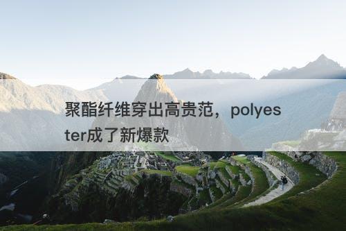 聚酯纤维穿出高贵范，polyester成了新爆款