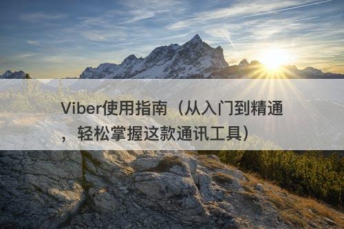 Viber使用指南（从入门到精通，轻松掌握这款通讯工具）