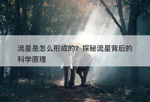 流星是怎么形成的？探秘流星背后的科学原理