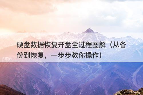 硬盘数据恢复开盘全过程图解（从备份到恢复，一步步教你操作）