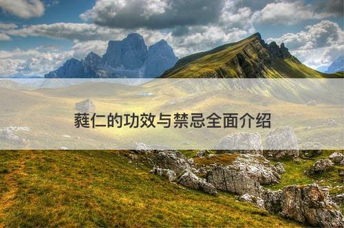 蕤仁的功效与禁忌全面介绍