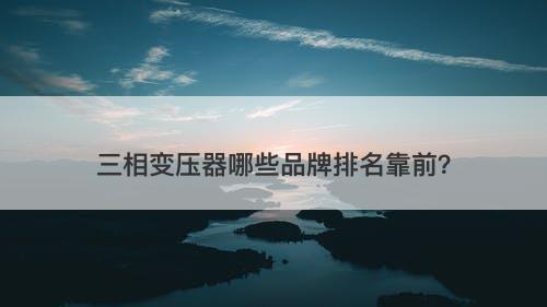 三相变压器哪些品牌排名靠前？