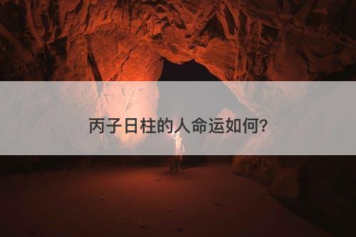 丙子日柱的人命运如何？