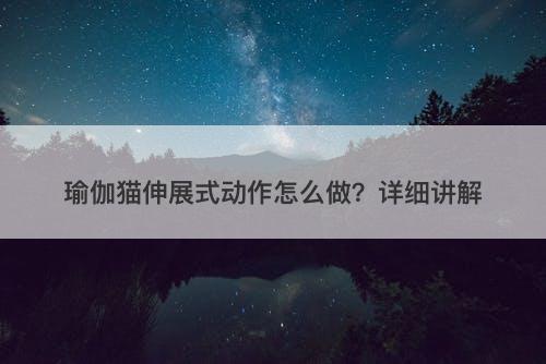 瑜伽猫伸展式动作怎么做？详细讲解