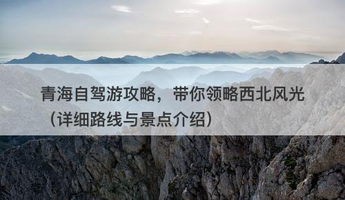 青海自驾游攻略，带你领略西北风光（详细路线与景点介绍）