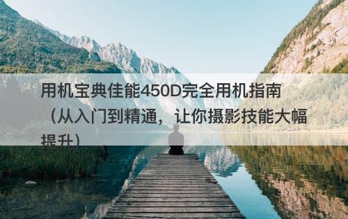 用机宝典佳能450D完全用机指南（从入门到精通，让你摄影技能大幅提升）